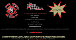 Desktop Screenshot of excelacademytkd.com